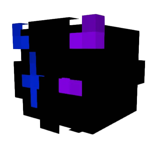 Ikeacpvpt_ Minecraft avatar head, 3D render