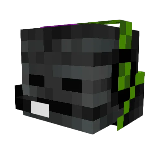 Ikenfyre Minecraft avatar head, 3D render