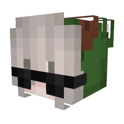 Ikerlt123 Minecraft avatar head, 3D render