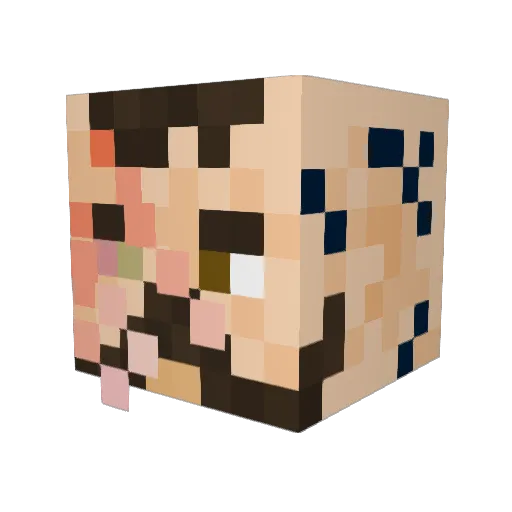 IketheSpiker Minecraft avatar head, 3D render