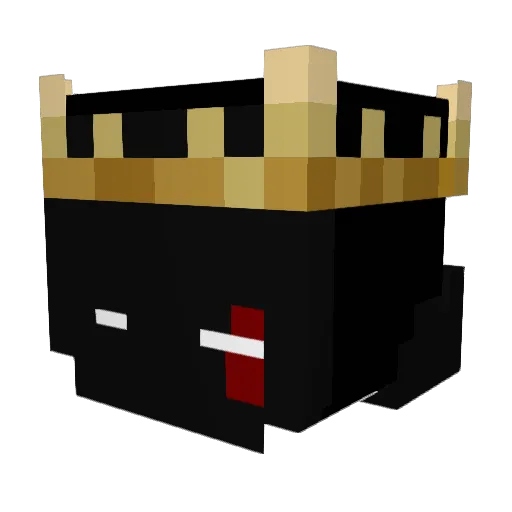 Iking_ Minecraft avatar head, 3D render