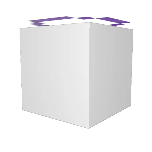Ikpos Minecraft avatar head, 3D render