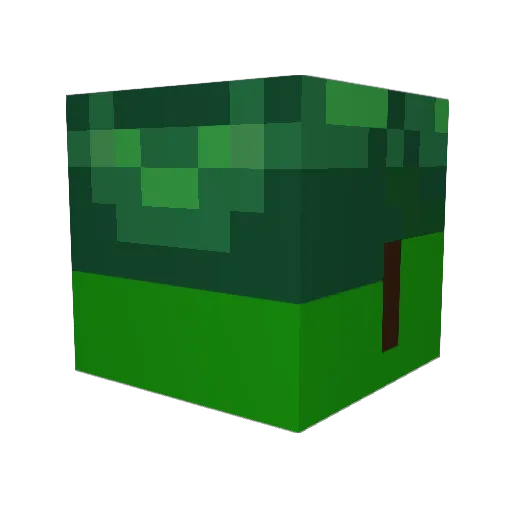 Il0V3s Minecraft avatar head, 3D render