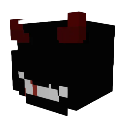 IlIIllIIIIl Minecraft avatar head, 3D render