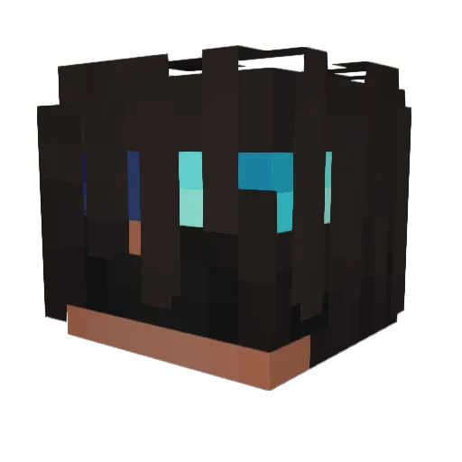 IlLucio18 Minecraft avatar head, 3D render