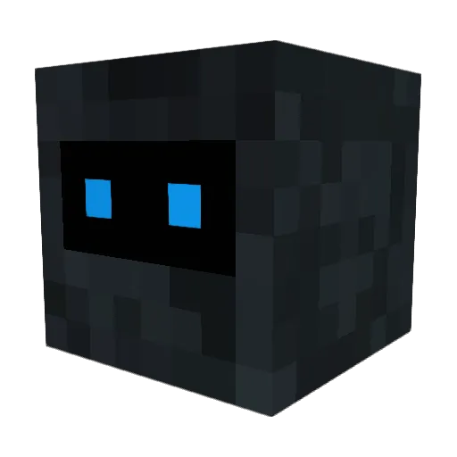 IlShadowDemonIl Minecraft avatar head, 3D render