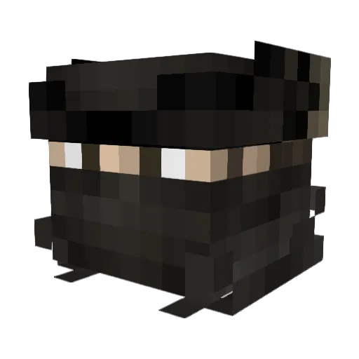 Il_Docco Minecraft avatar head, 3D render