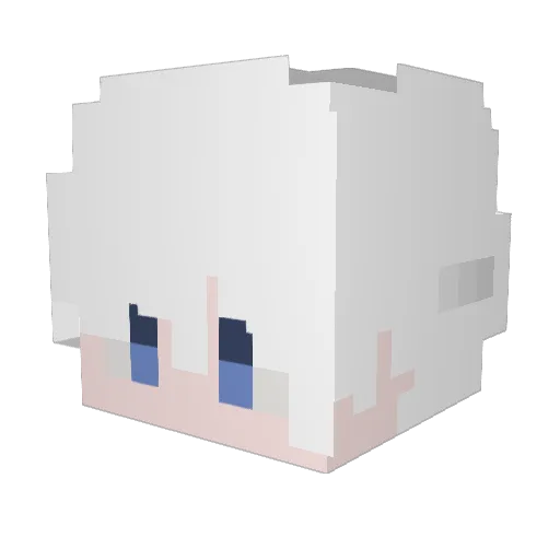 Il_Dvce Minecraft avatar head, 3D render