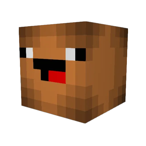 Ilaymarci Minecraft avatar head, 3D render