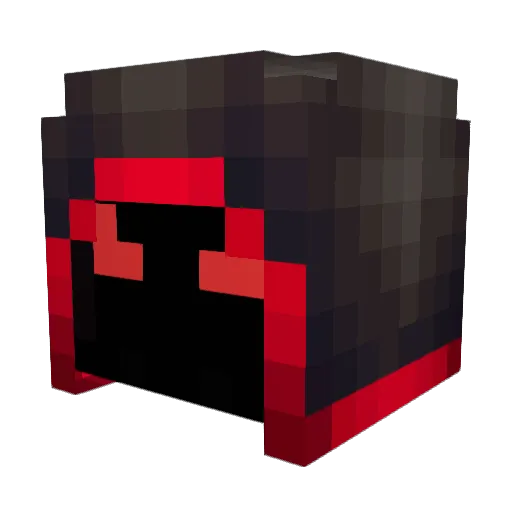IlegenDIII Minecraft avatar head, 3D render