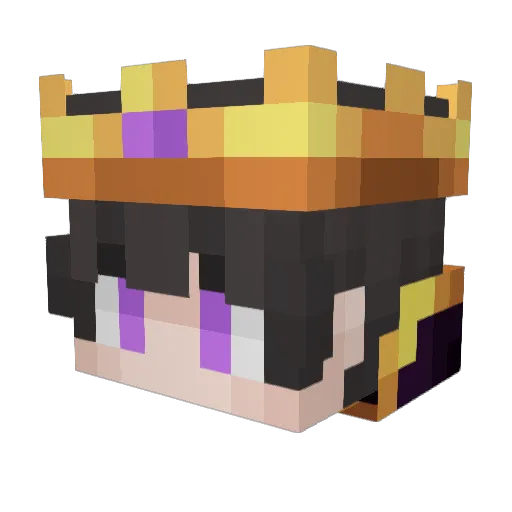 Ilhan04 Minecraft avatar head, 3D render