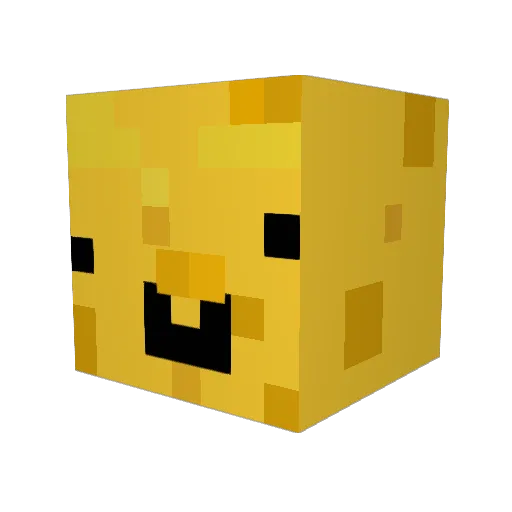 Ilir_Hysa Minecraft avatar head, 3D render