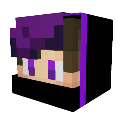 Ilker0 Minecraft avatar head, 3D render