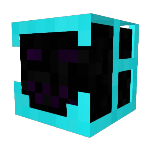 Illiovaca Minecraft avatar head, 3D render