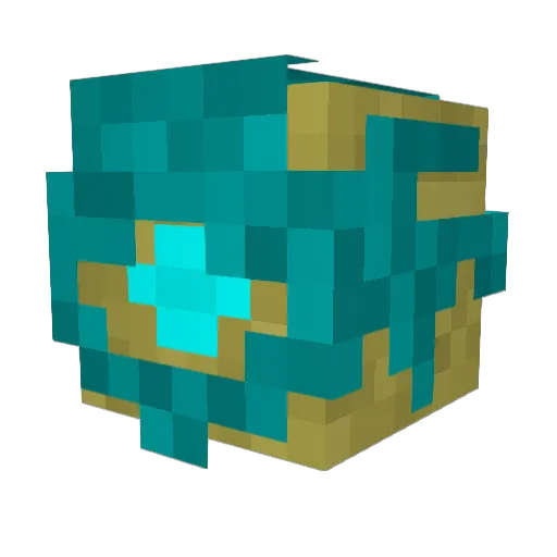 Illnyr Minecraft avatar head, 3D render