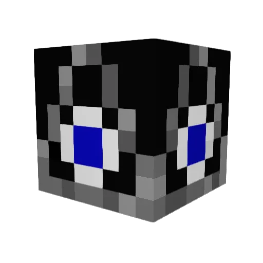 IlluminatiKnows Minecraft avatar head, 3D render