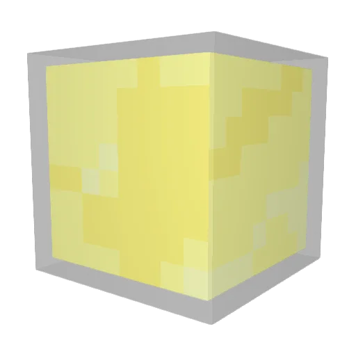 Illuminence Minecraft avatar head, 3D render