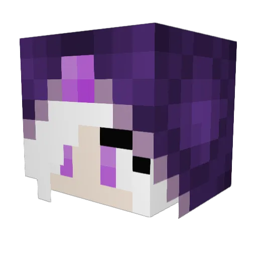 IllusiveBlair Minecraft avatar head, 3D render