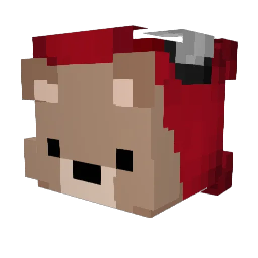 IlocatedGeorge Minecraft avatar head, 3D render
