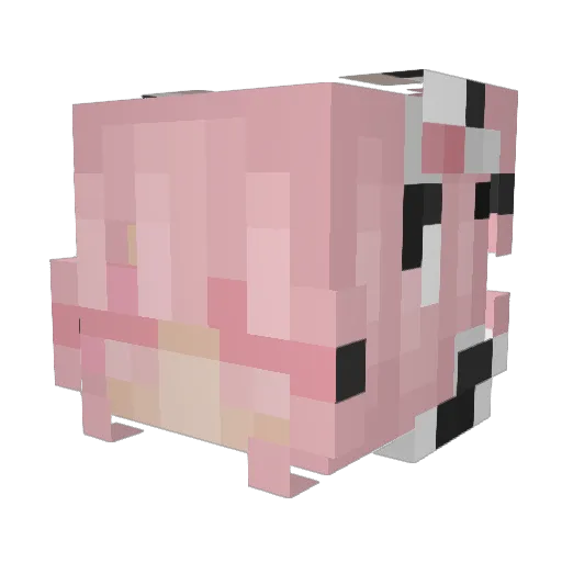 IloveABGss Minecraft avatar head, 3D render