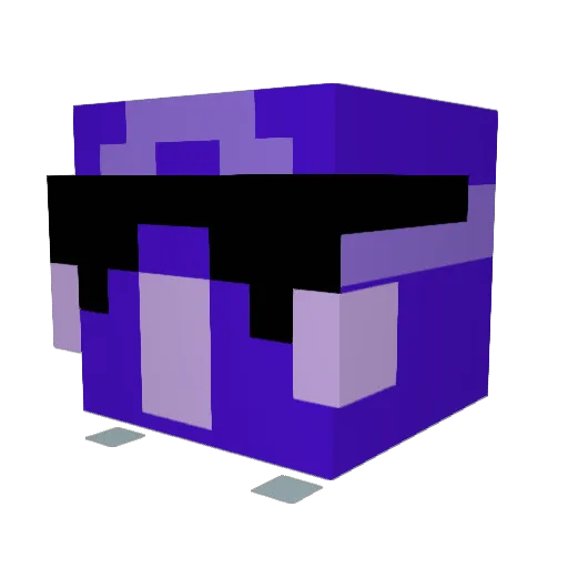 IloveAndaCurry Minecraft avatar head, 3D render
