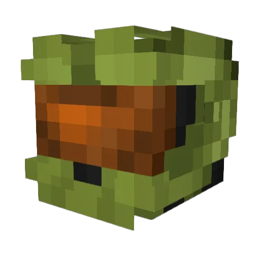 IloveMarioparty2 Minecraft avatar head, 3D render