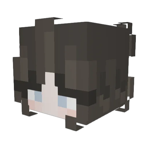 Ilovefemboy23 Minecraft avatar head, 3D render