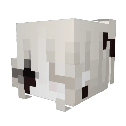 Ilovegae Minecraft avatar head, 3D render