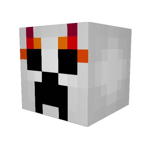 Iloveham04 Minecraft avatar head, 3D render