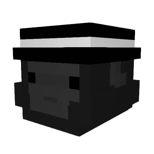 IlustriousMonke Minecraft avatar head, 3D render