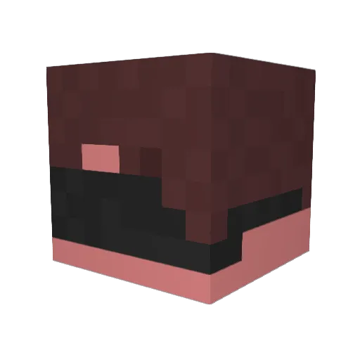 Ilyas2638 Minecraft avatar head, 3D render
