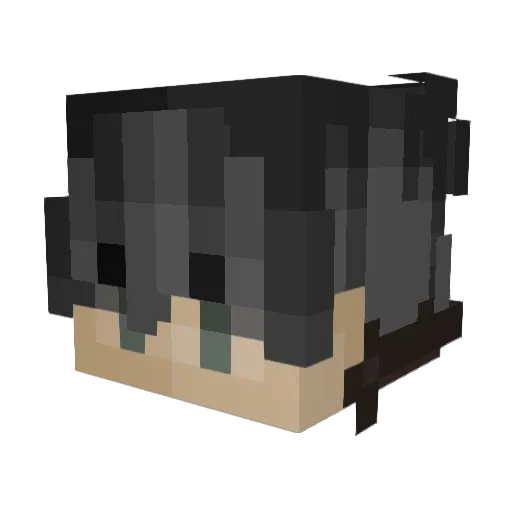 IlyesYV99 Minecraft avatar head, 3D render