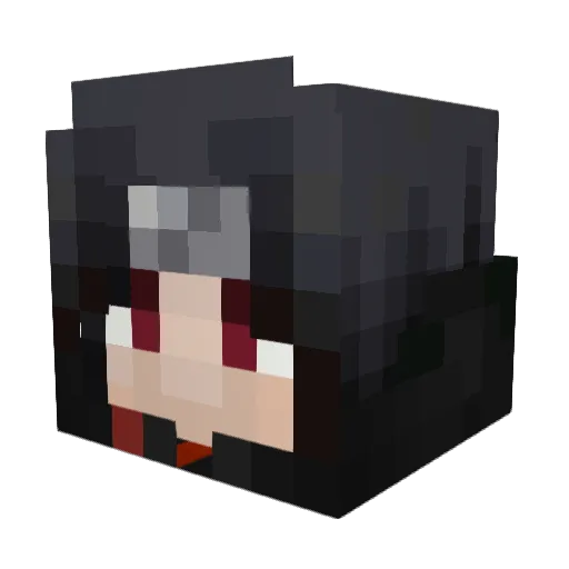 ImABotSD Minecraft avatar head, 3D render