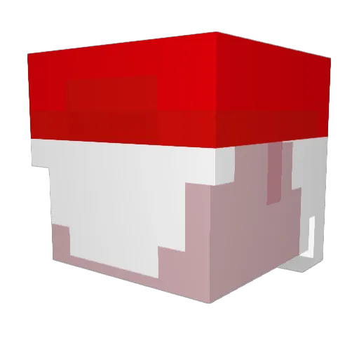 ImAGnoome Minecraft avatar head, 3D render