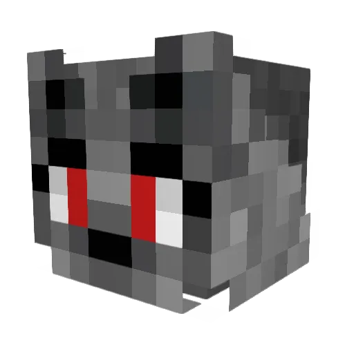 ImATortilla Minecraft avatar head, 3D render