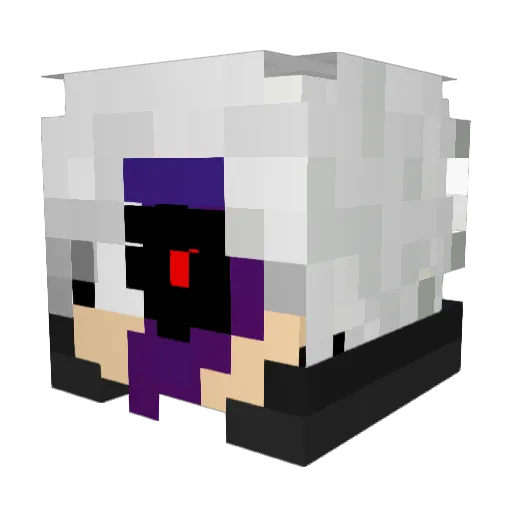 ImA_Ghoul Minecraft avatar head, 3D render