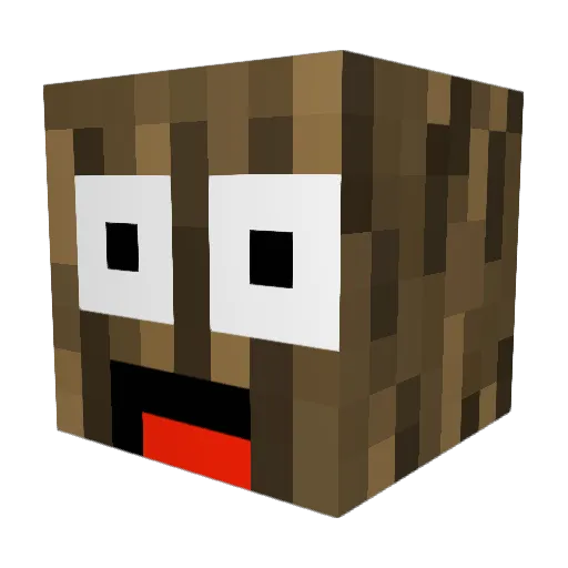 ImAbed_YT Minecraft avatar head, 3D render