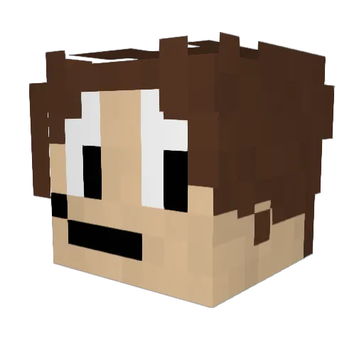 ImAheed7 Minecraft avatar head, 3D render