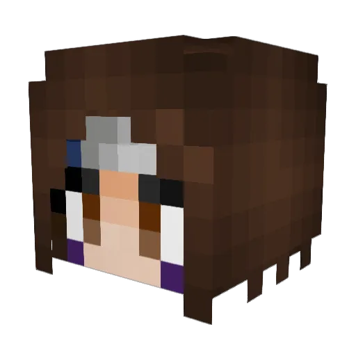 ImAndyyyy Minecraft avatar head, 3D render