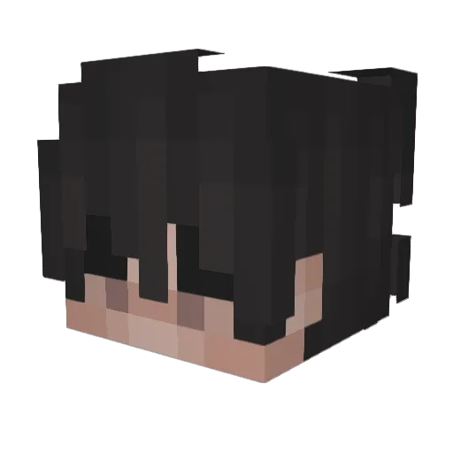 ImAngelo Minecraft avatar head, 3D render