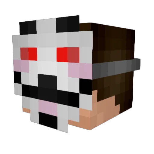 ImAnonym321 Minecraft avatar head, 3D render