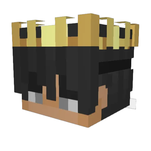 ImAp3x Minecraft avatar head, 3D render