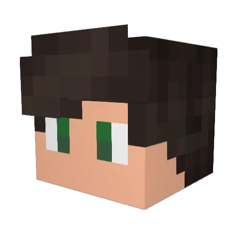 ImAvoidingYou Minecraft avatar head, 3D render