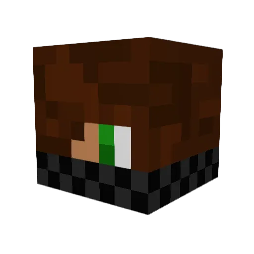ImBatman12345 Minecraft avatar head, 3D render