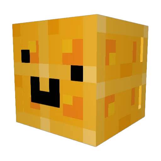 ImBlueB3rry Minecraft avatar head, 3D render