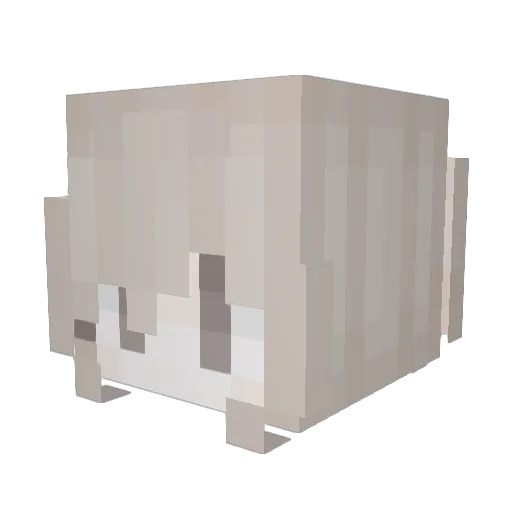 ImBlue_IQ_ Minecraft avatar head, 3D render