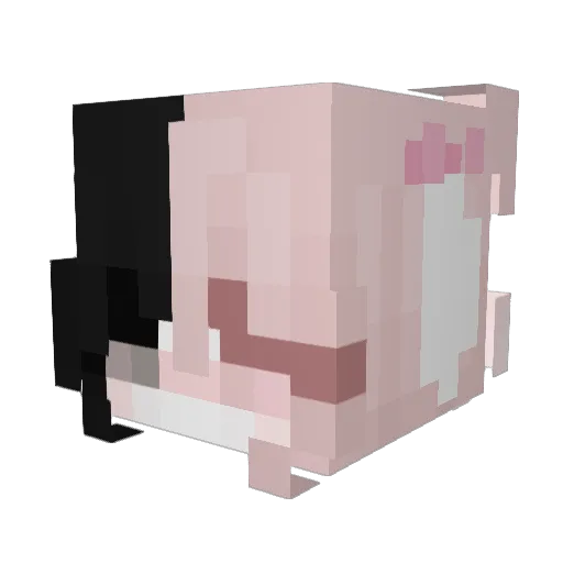 ImCamilaahh Minecraft avatar head, 3D render