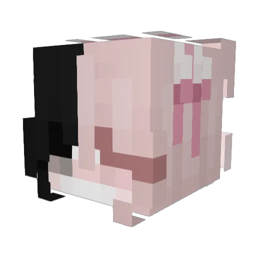 ImCamilahh_ Minecraft avatar head, 3D render