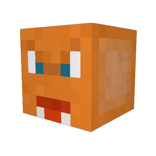 ImChenggg Minecraft avatar head, 3D render