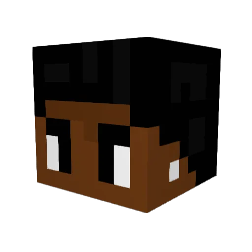 ImCloud___ Minecraft avatar head, 3D render